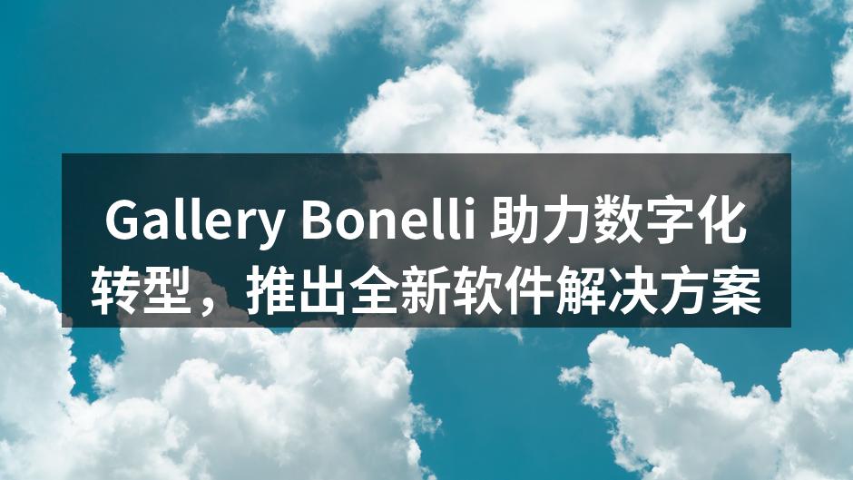 Gallery Bonelli 助力数字